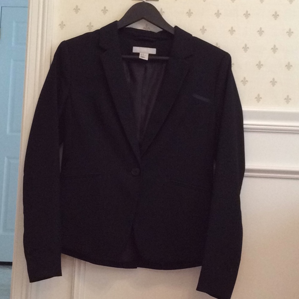 H&M Black Suiting Blazer